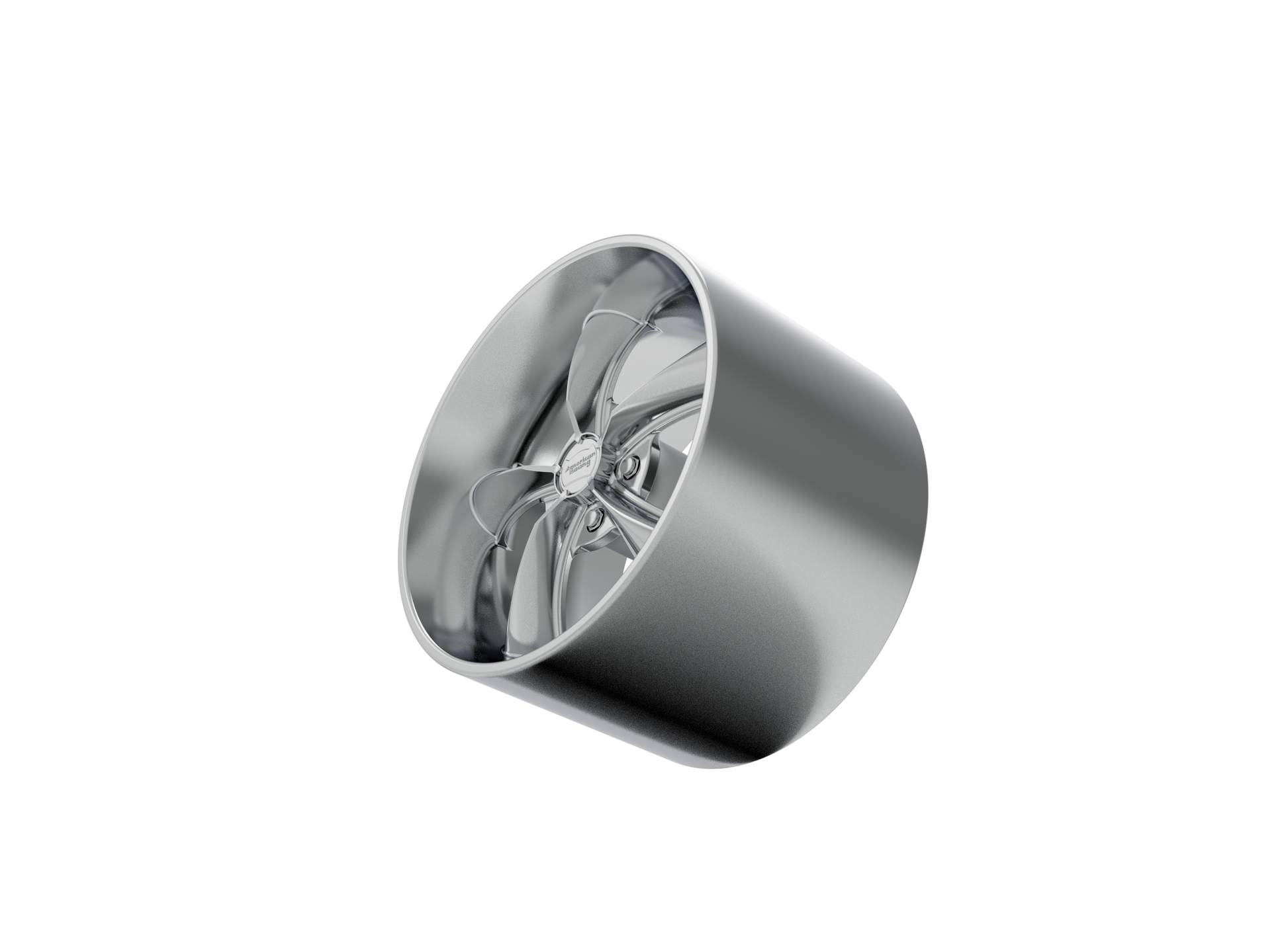 STL FILE AMERICAN RACING BOSS TT WHEEL 3D MODEL - ARTISTIT