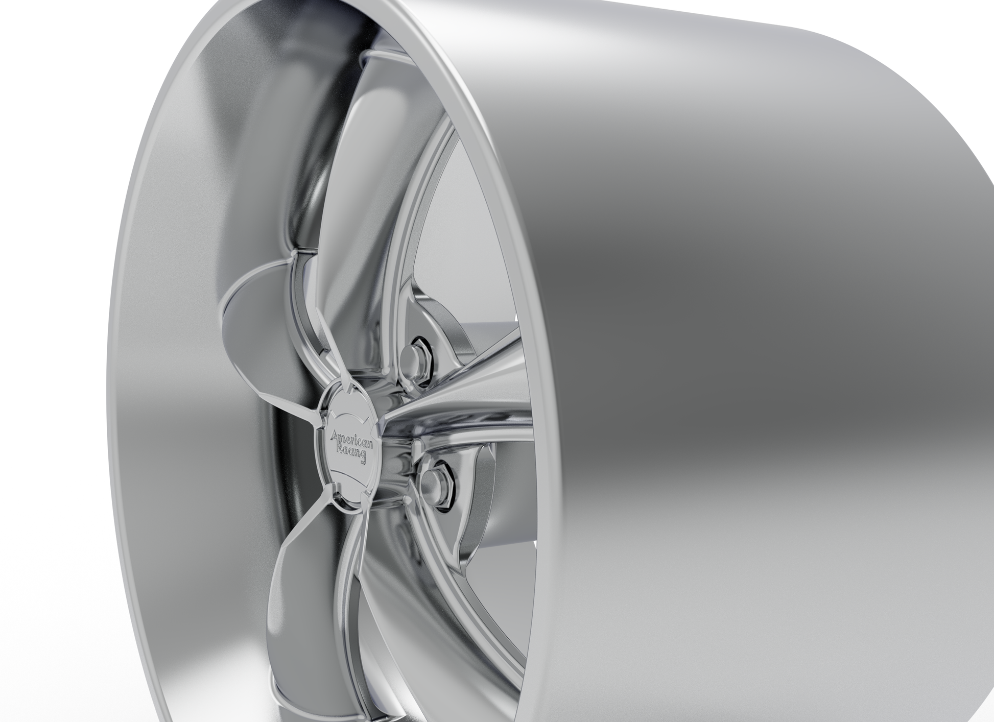 STL FILE AMERICAN RACING BOSS TT WHEEL 3D MODEL - ARTISTIT