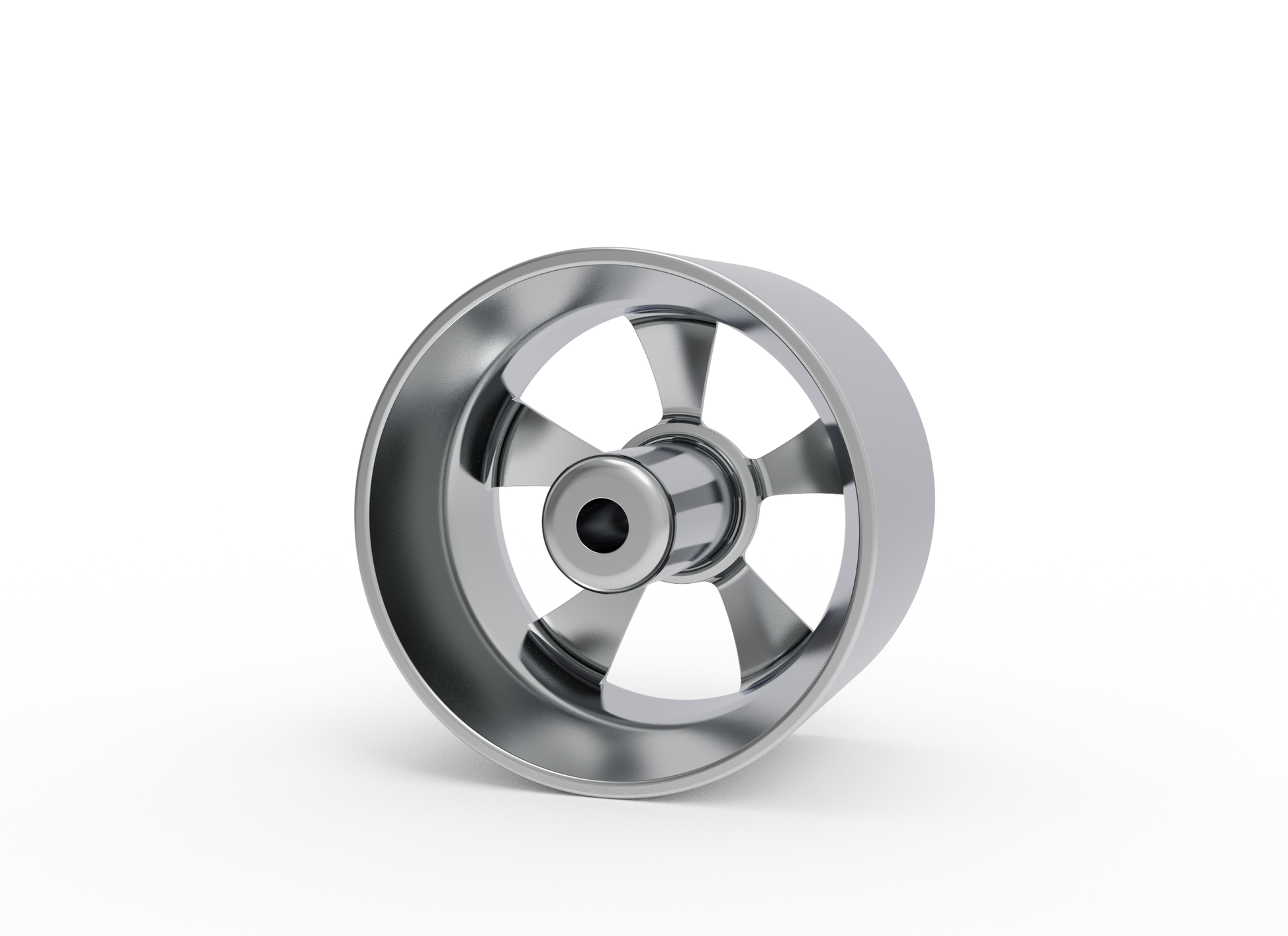 STL FILE AMERICAN RACING BOSS TT WHEEL 3D MODEL - ARTISTIT
