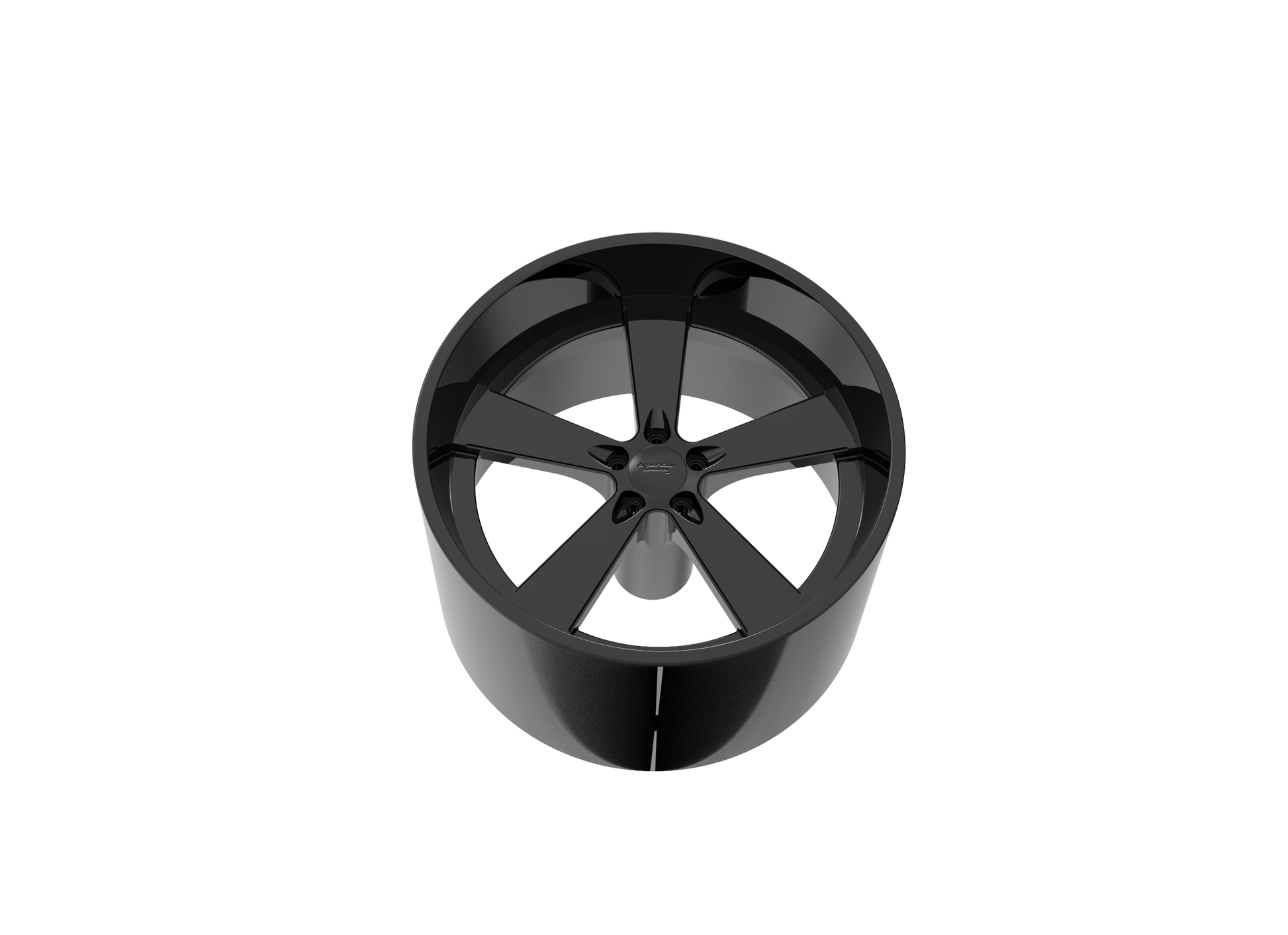 STL FILE AMERICAN RACING BURNOUT WHEEL 3D MODEL - ARTISTIT