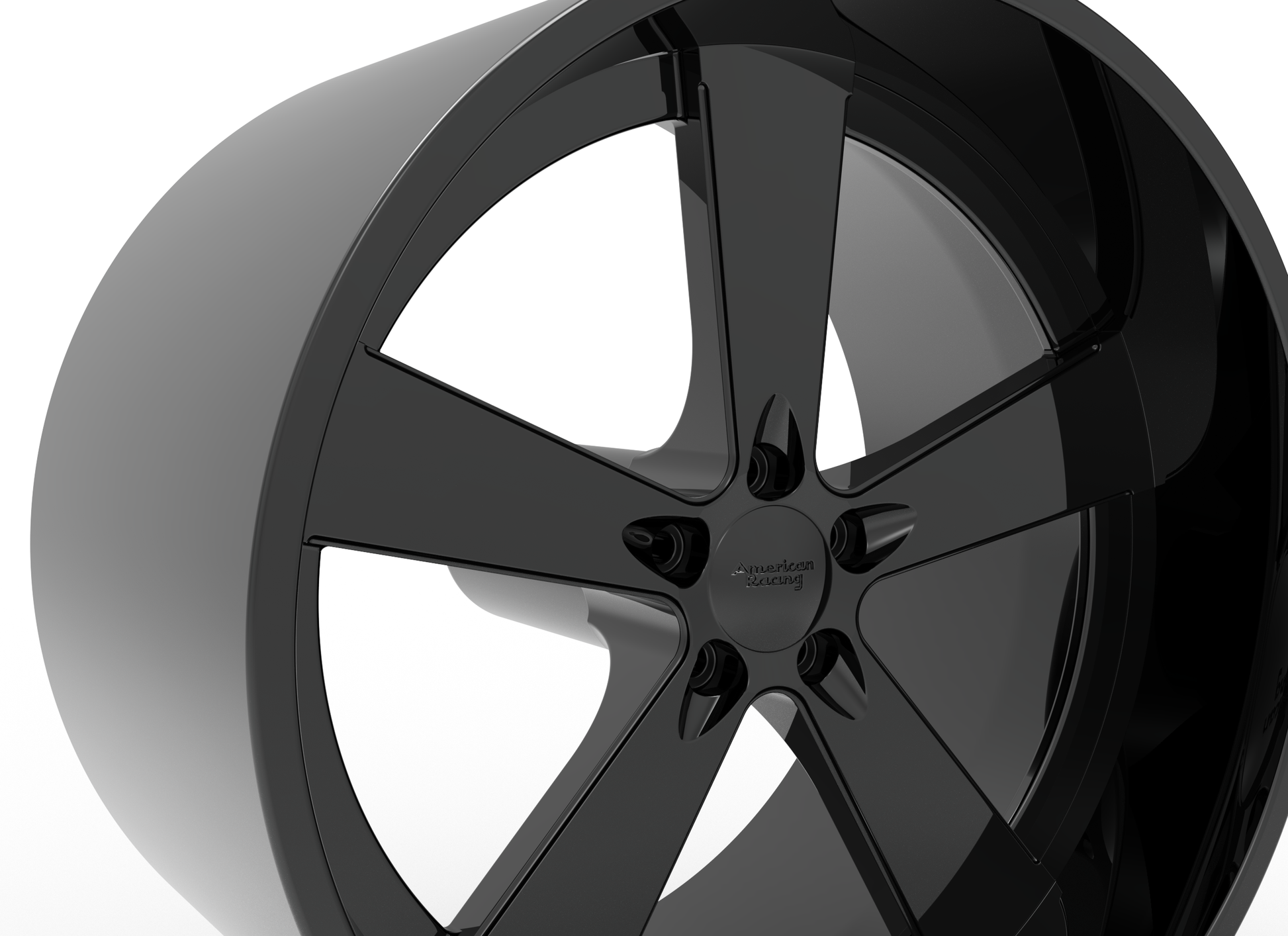 STL FILE AMERICAN RACING BURNOUT WHEEL 3D MODEL - ARTISTIT