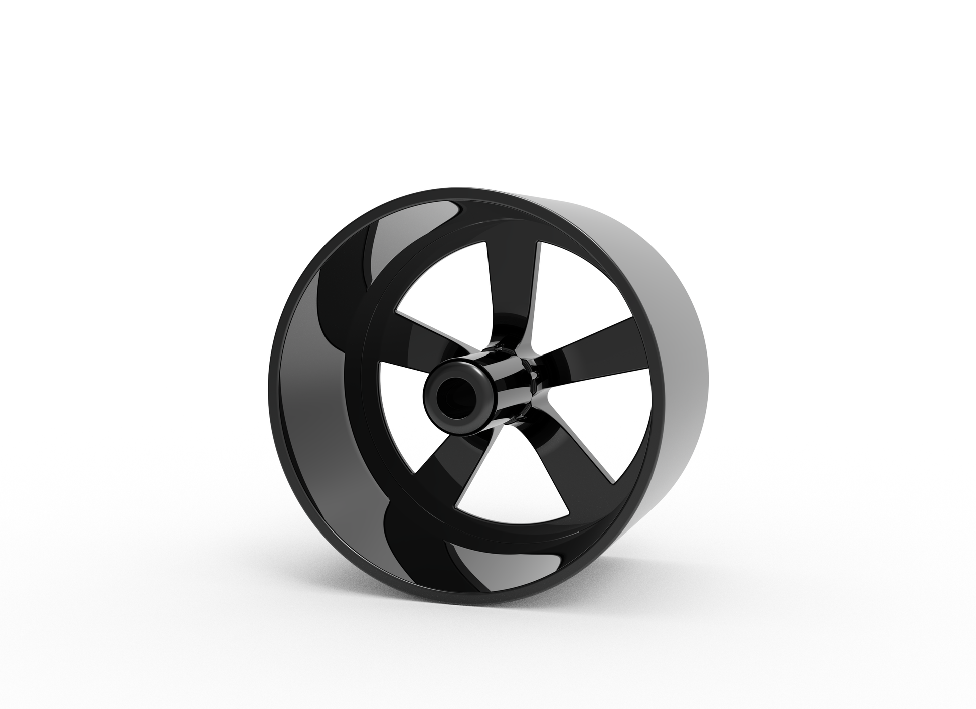 STL FILE AMERICAN RACING BURNOUT WHEEL 3D MODEL - ARTISTIT