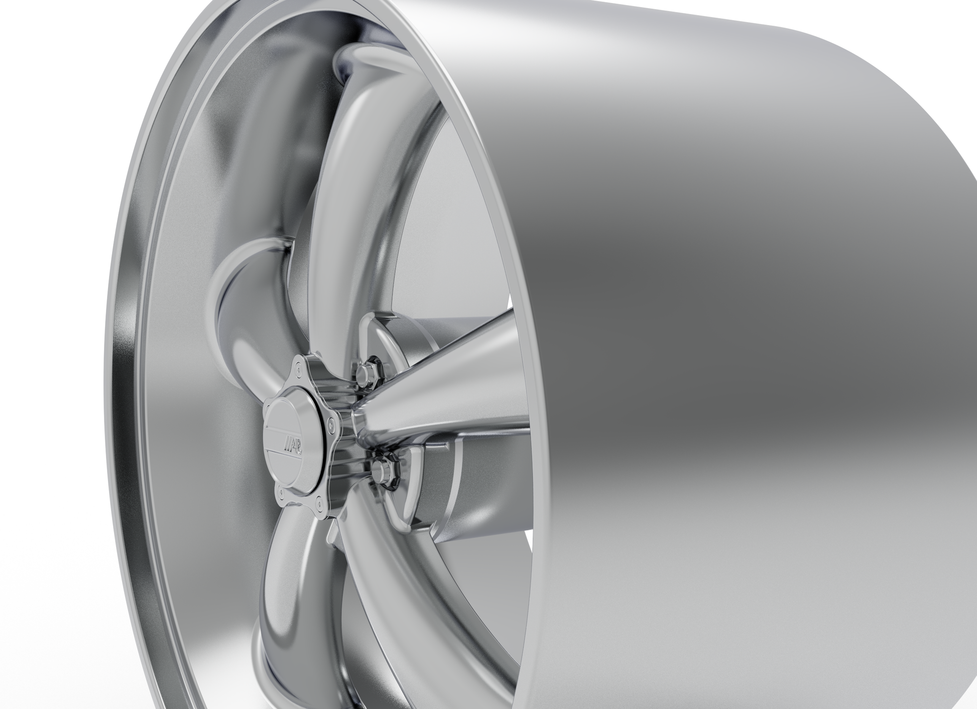 STL FILE AMERICAN RACING CLASSIC TORQ THRUST II WHEEL 3D MODEL - ARTISTIT