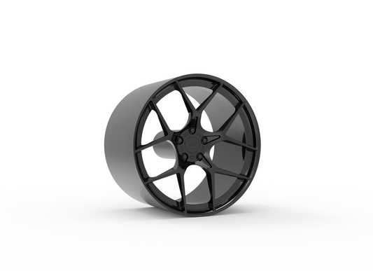 STL FILE AMERICAN RACING CROSSFIRE WHEEL 3D MODEL - ARTISTIT
