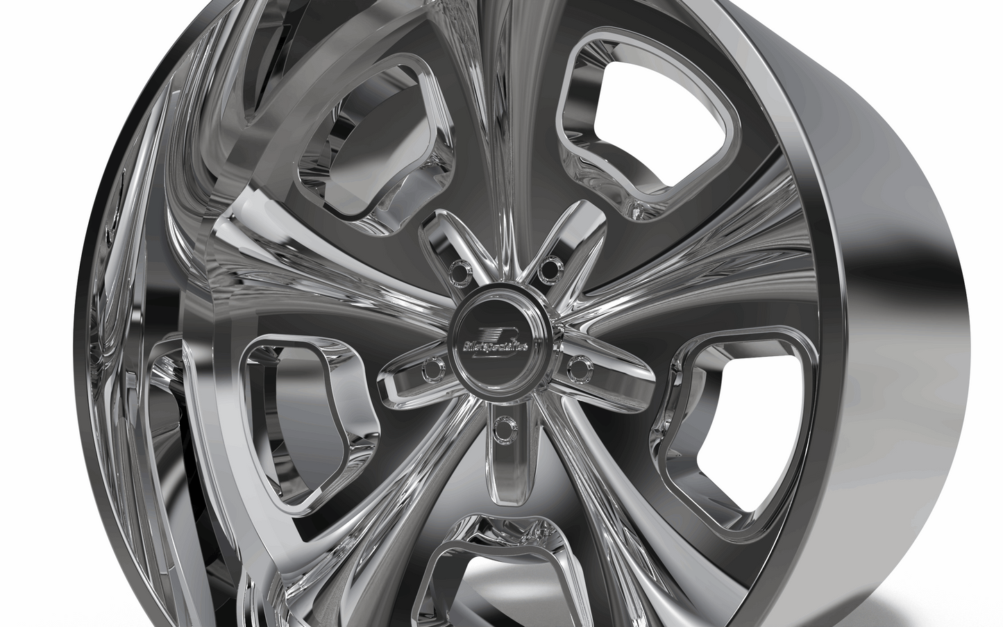STL FILE BILLET SPECIALTIES CROSSOVER wheel 3D MODEL - ARTISTIT