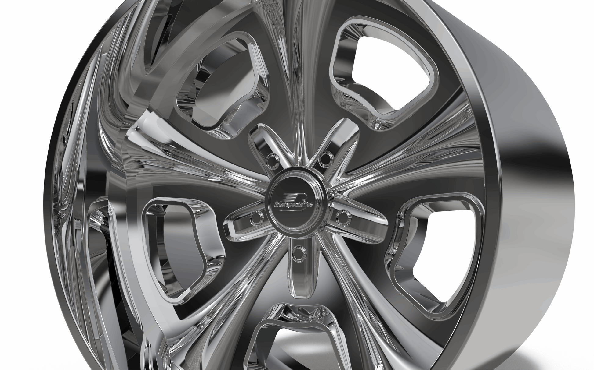 STL FILE BILLET SPECIALTIES CROSSOVER wheel 3D MODEL - ARTISTIT