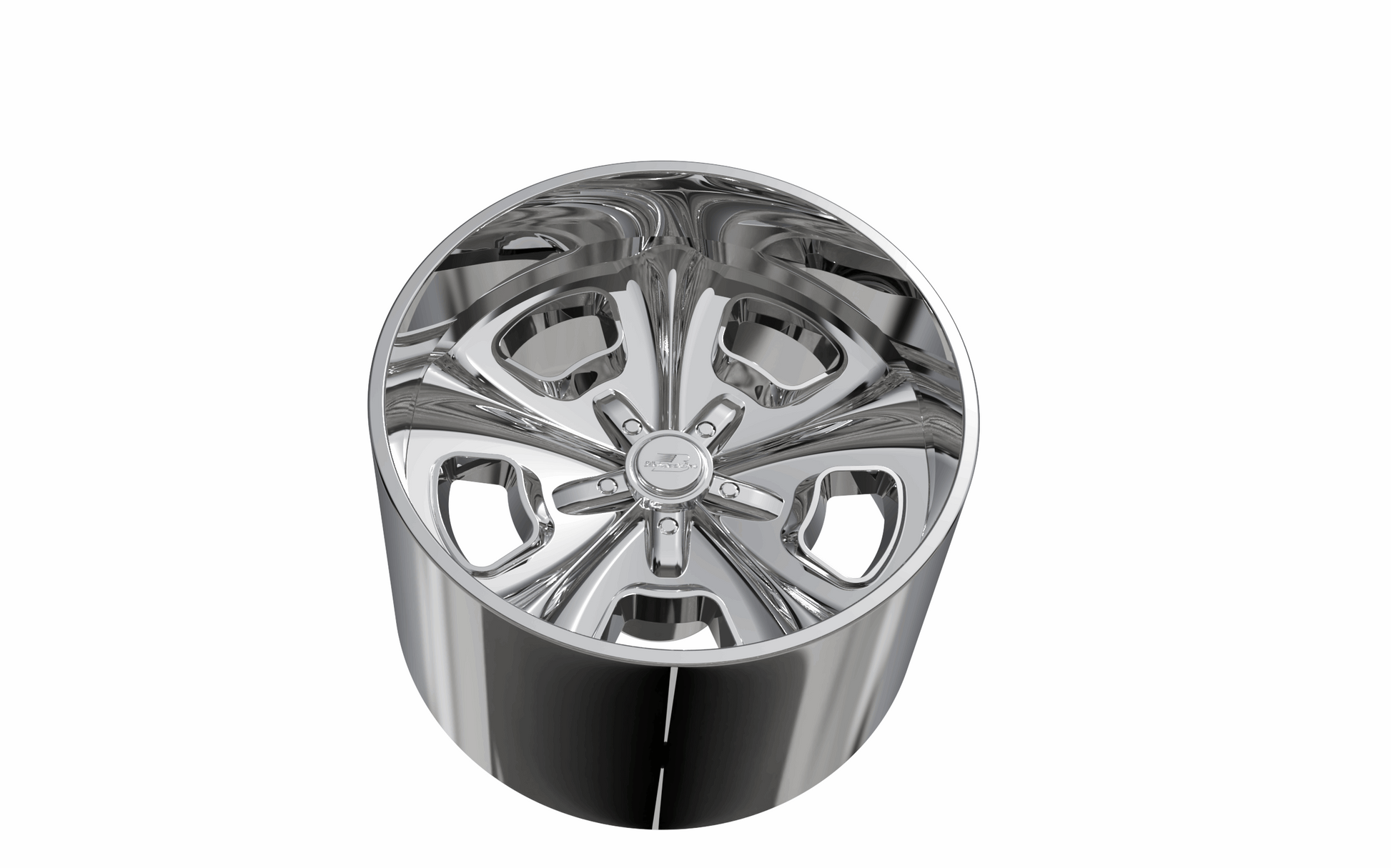 STL FILE BILLET SPECIALTIES CROSSOVER wheel 3D MODEL - ARTISTIT