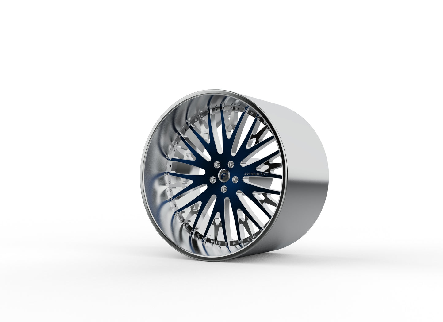 STL FILE FORGIATO Cravatta WHEEL 3D MODEL - ARTISTIT
