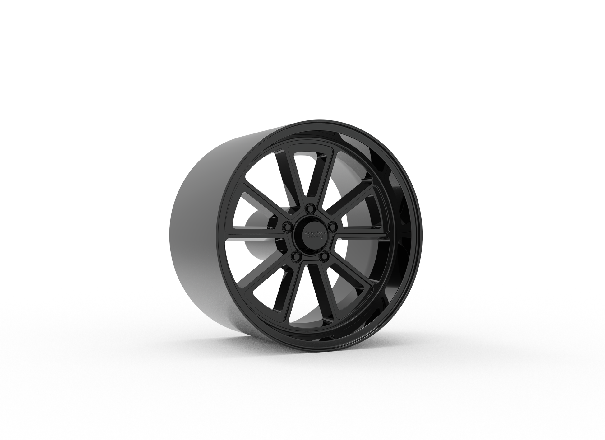 STL FILE AMERICAN RACING DRAFT WHEEL 3D MODEL - ARTISTIT