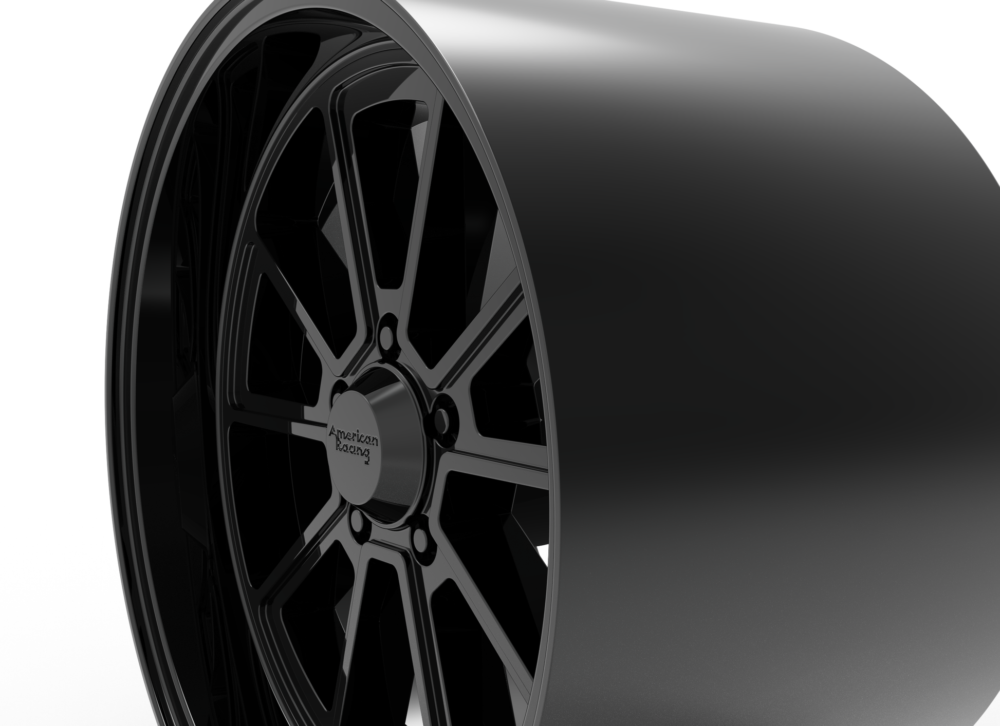 STL FILE AMERICAN RACING DRAFT WHEEL 3D MODEL - ARTISTIT