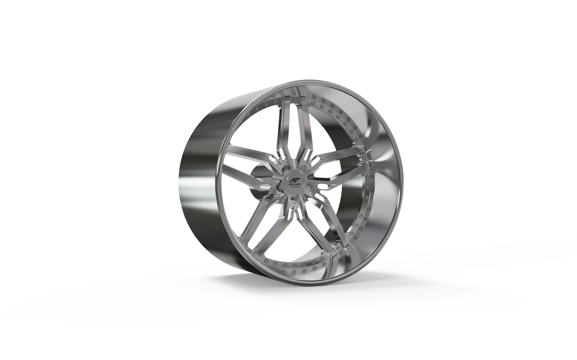 STL FILE AMANI FORGED DRIFT ORIGINAL WHEEL 3D MODEL - ARTISTIT
