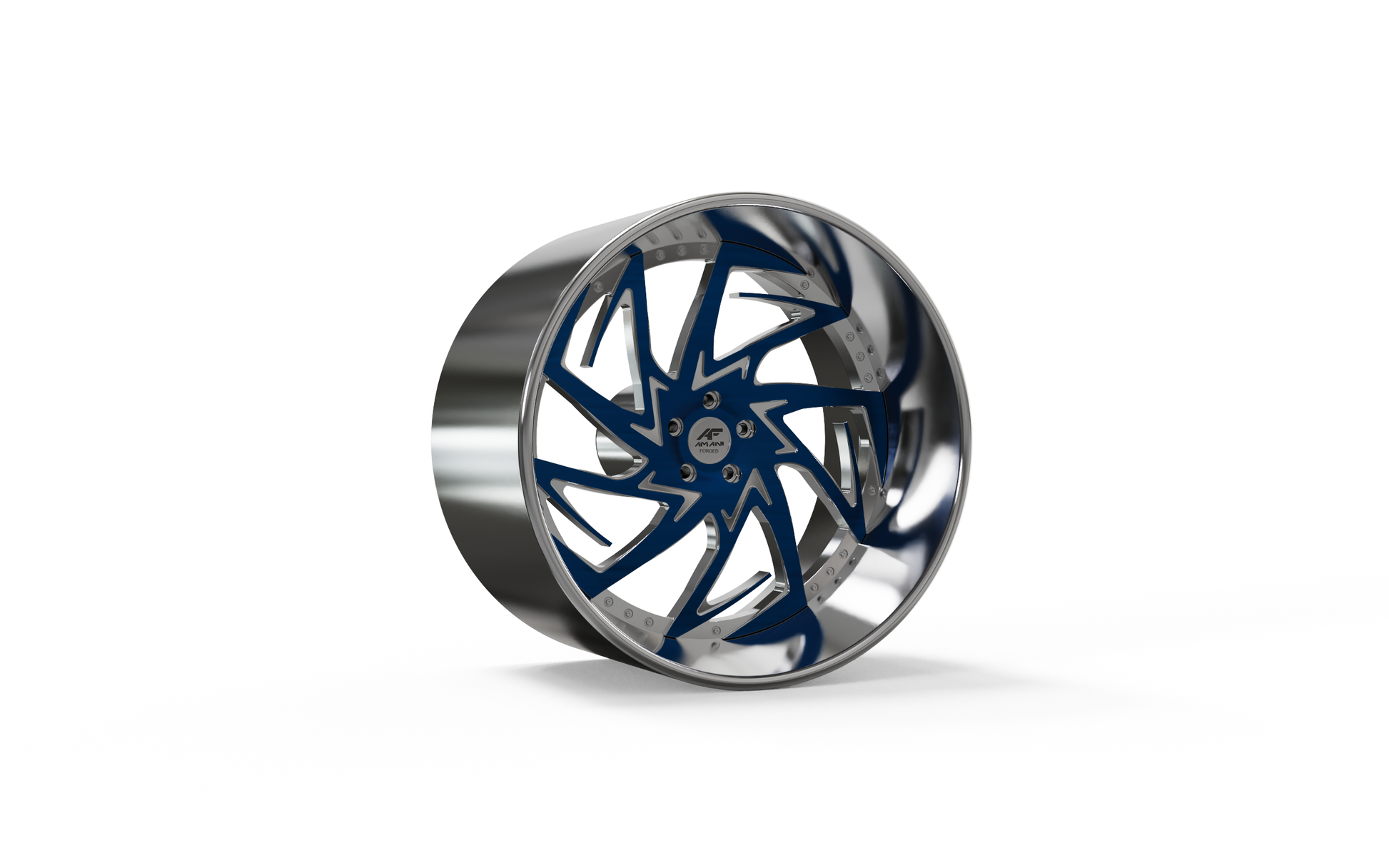 STL FILE AMANI FORGED Ferrato ORIGINAL WHEEL 3D MODEL - ARTISTIT