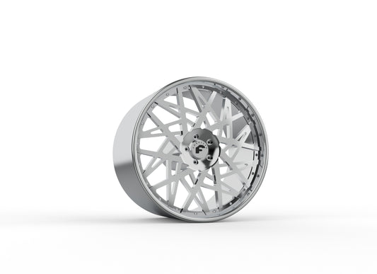 STL FILE FORGIATO pasticcio WHEEL 3D MODEL - ARTISTIT