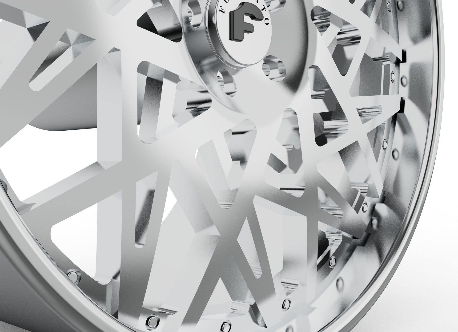 STL FILE FORGIATO pasticcio WHEEL 3D MODEL - ARTISTIT