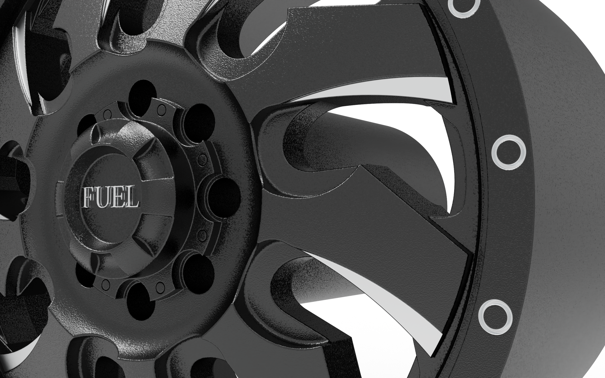 STL FILE FUEL FRONT CLEAVER WHEEL 3D MODEL - ARTISTIT