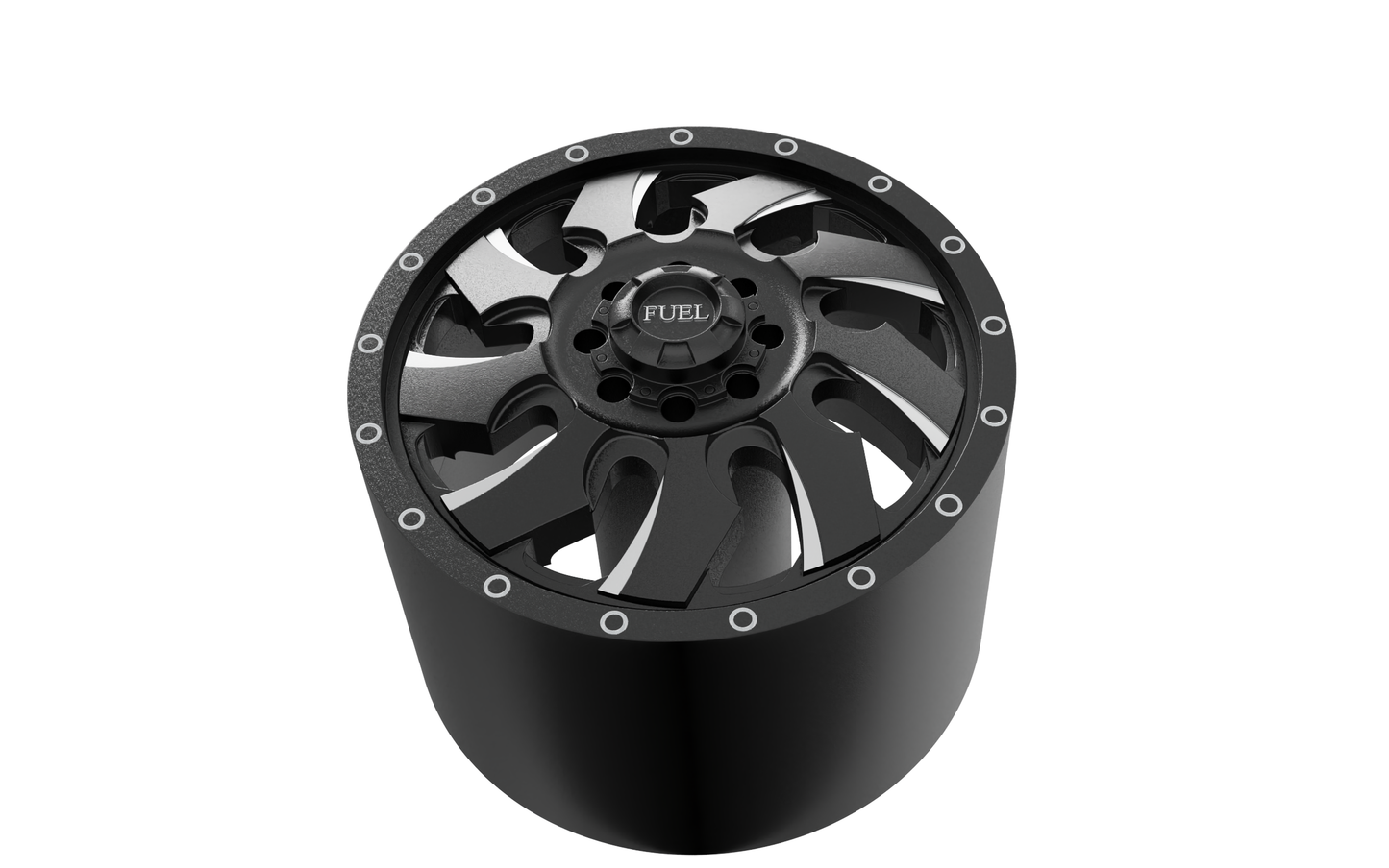 STL FILE FUEL FRONT CLEAVER WHEEL 3D MODEL - ARTISTIT