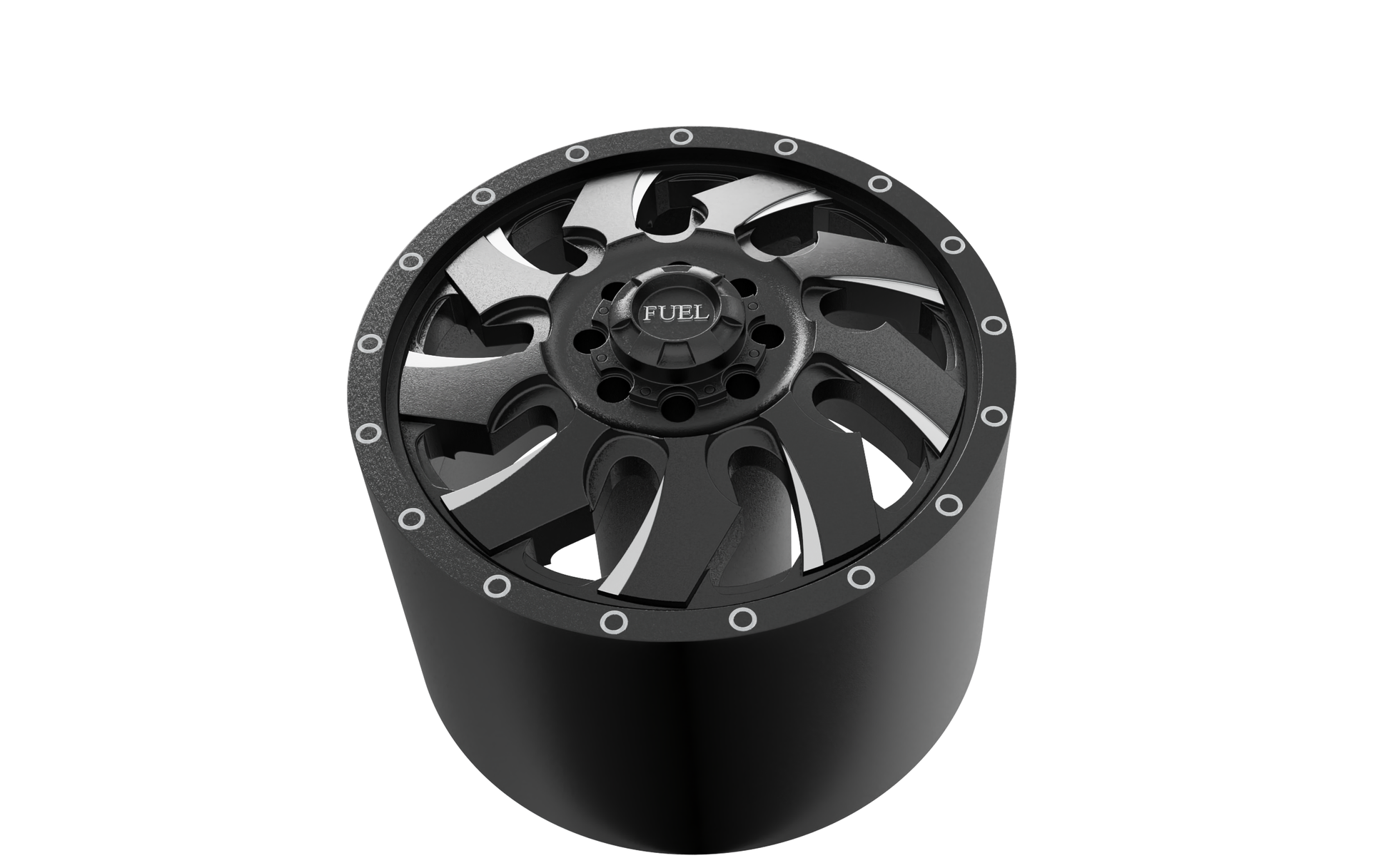 STL FILE FUEL FRONT CLEAVER WHEEL 3D MODEL - ARTISTIT