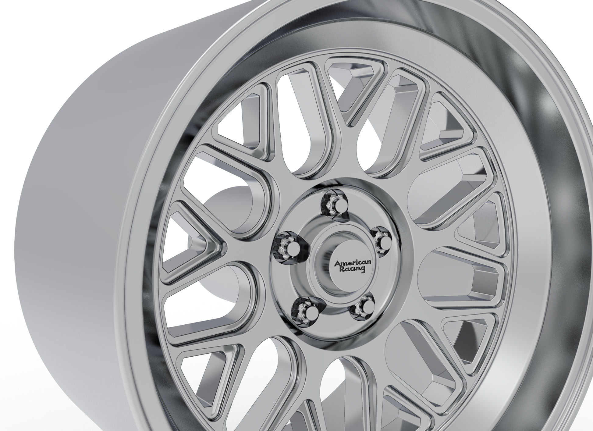 STL FILE AMERICAN RACING G-FORCE WHEEL 3D MODEL - ARTISTIT