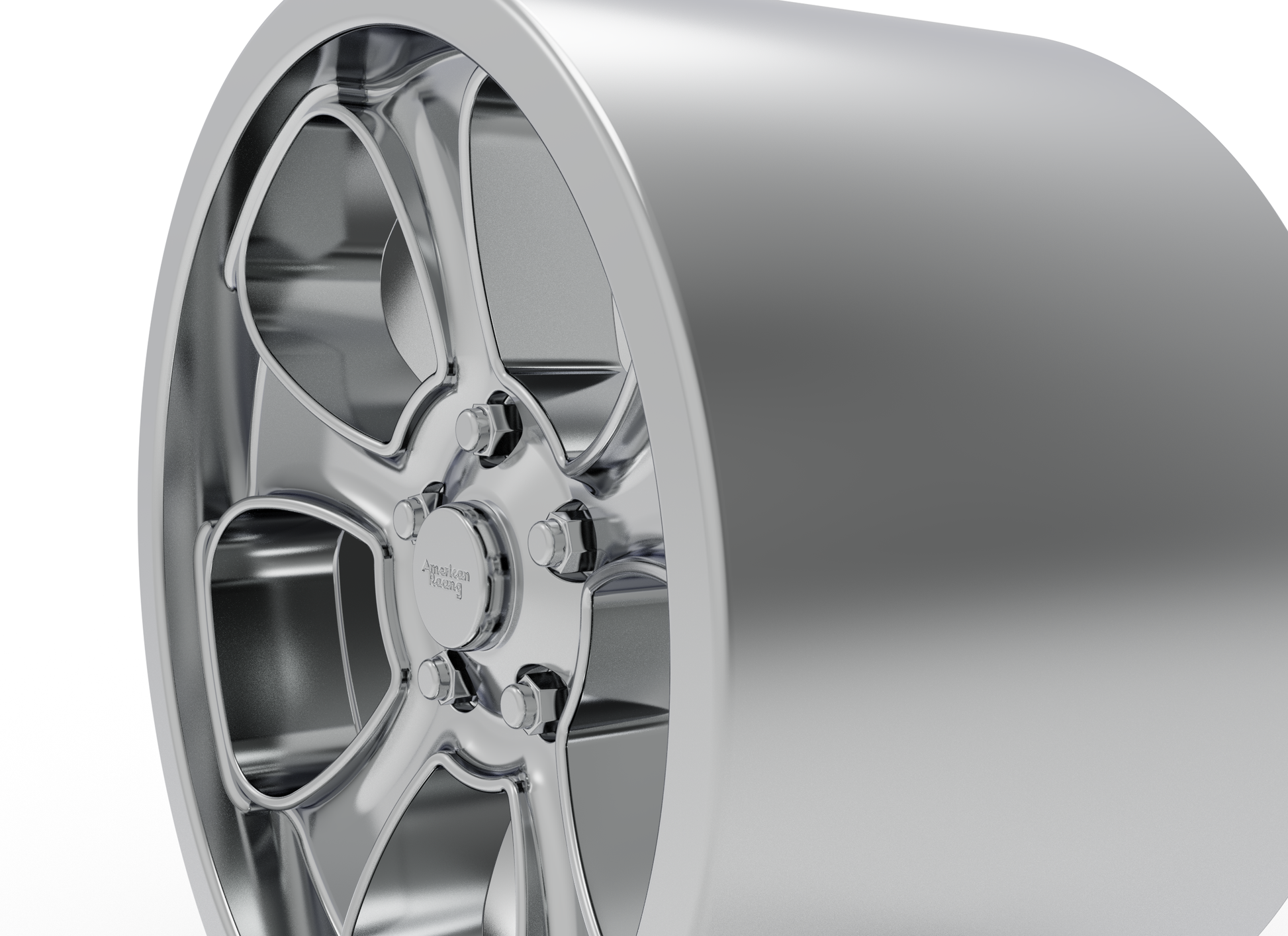 STL FILE AMERICAN RACING GASSER WHEEL 3D MODEL - ARTISTIT