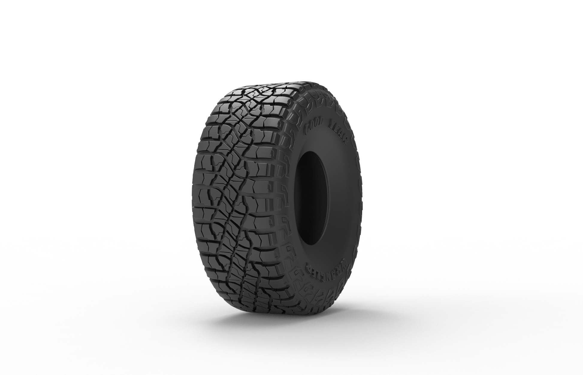 STL FILE GOOD YEAR WRANGLER TIRE 3D MODEL - ARTISTIT