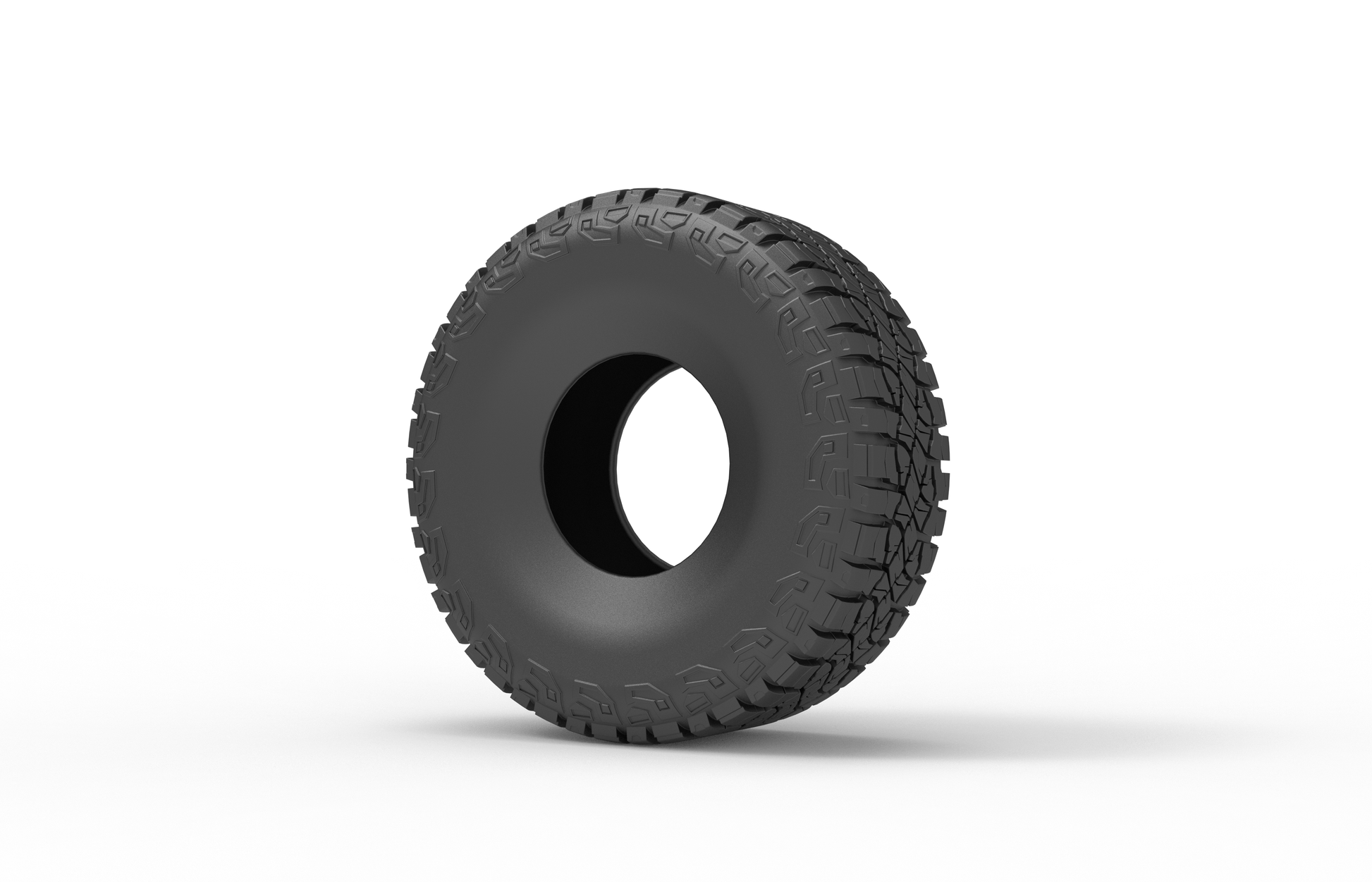 STL FILE GOOD YEAR WRANGLER TIRE 3D MODEL - ARTISTIT