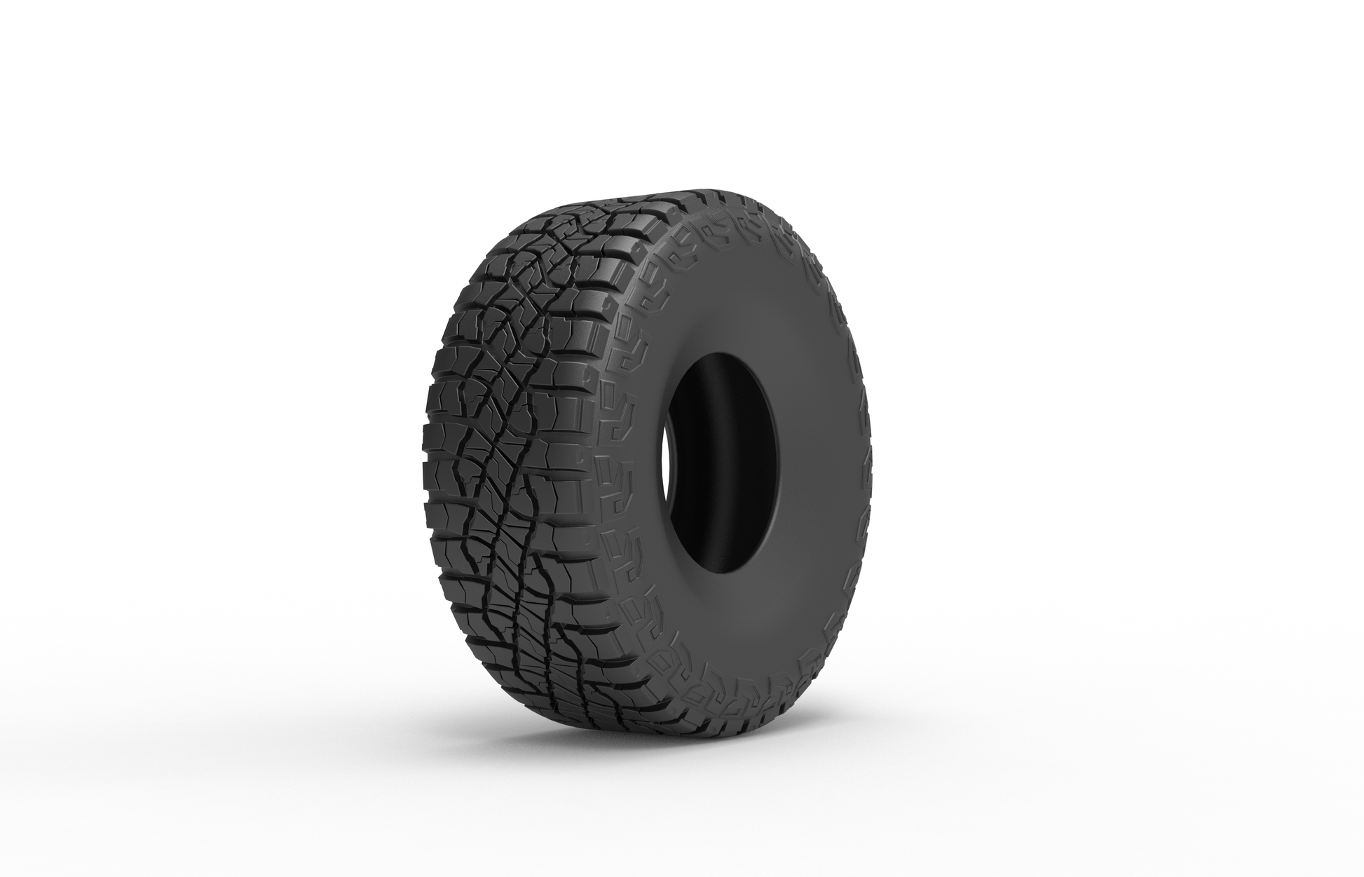 STL FILE GOOD YEAR WRANGLER TIRE 3D MODEL - ARTISTIT