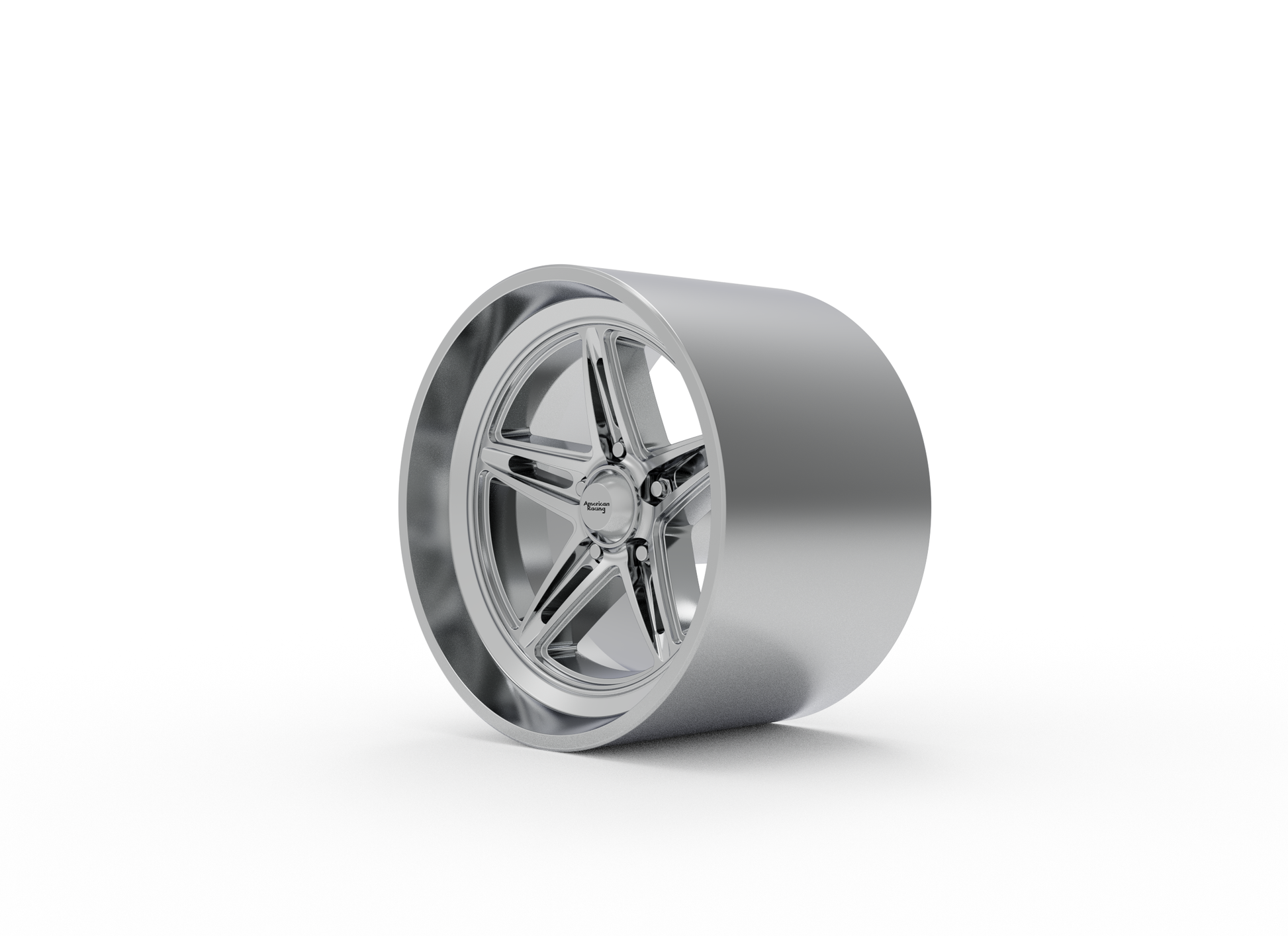 STL FILE AMERICAN RACING GROOVE WHEEL 3D MODEL - ARTISTIT