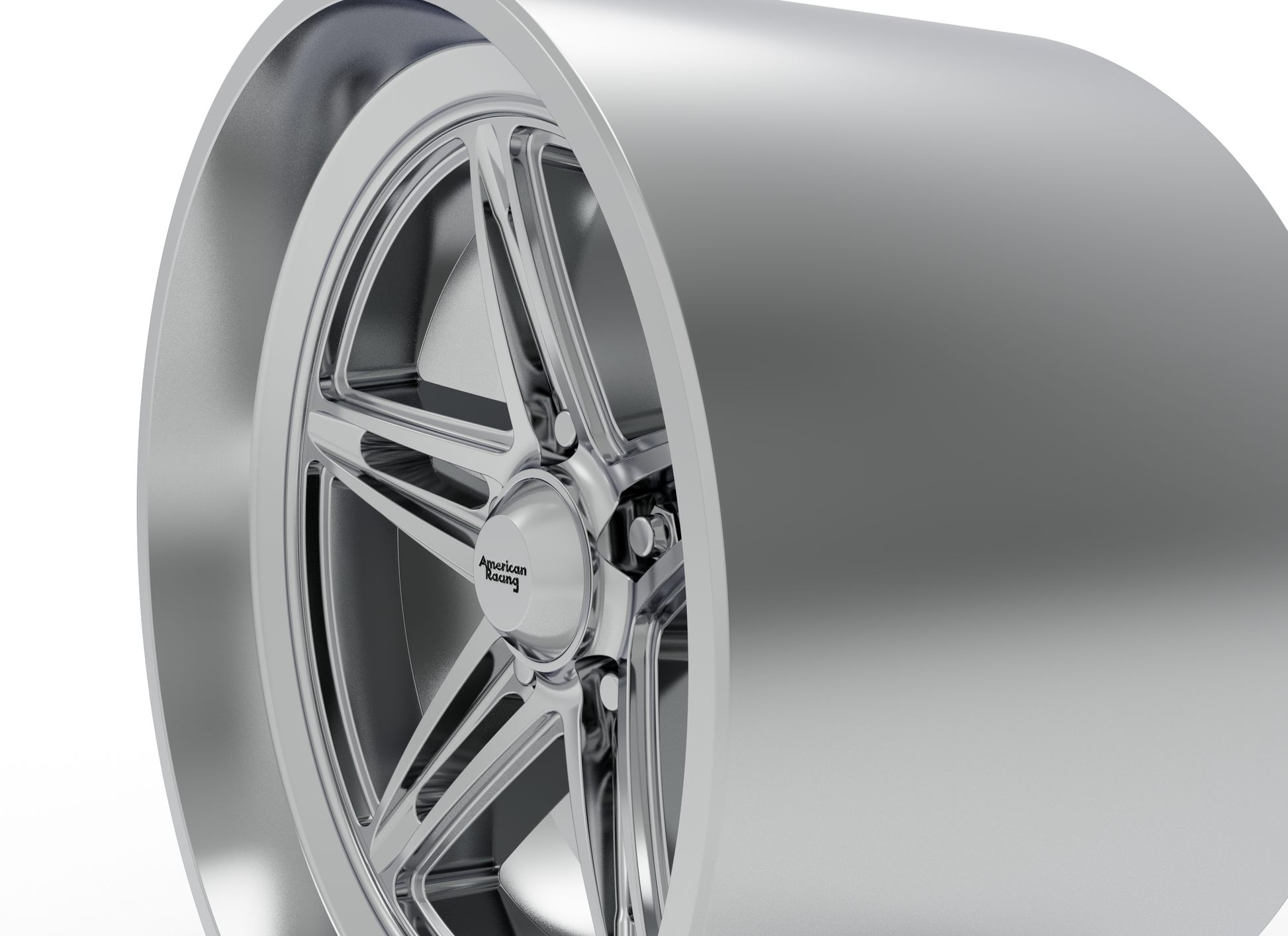 STL FILE AMERICAN RACING GROOVE WHEEL 3D MODEL - ARTISTIT