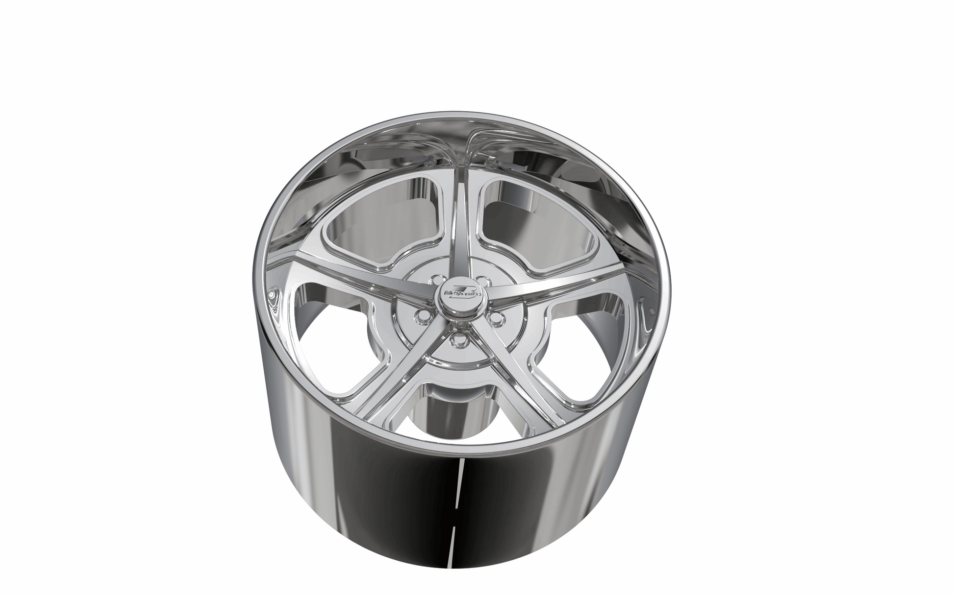 STL FILE BILLET SPECIALTIES HERITAGE wheel 3D MODEL - ARTISTIT