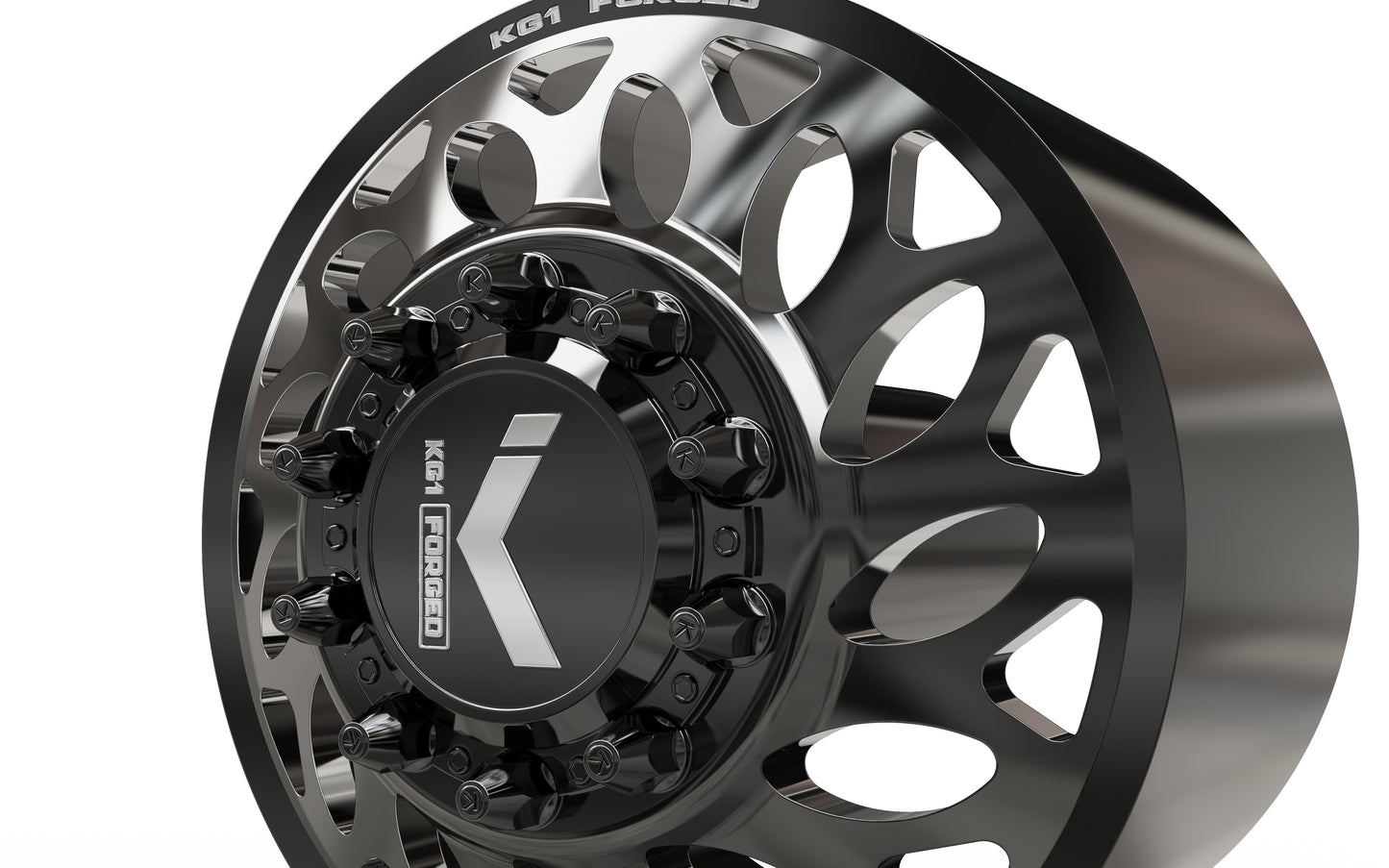 STL FILE FRONT KG1 KD007-1 DUALLY WHEEL 3D MODEL - ARTISTIT