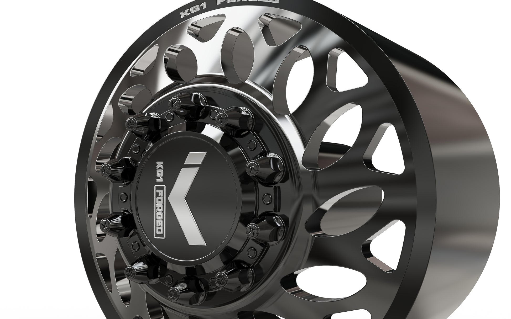 STL FILE FRONT KG1 KD007-1 DUALLY WHEEL 3D MODEL - ARTISTIT