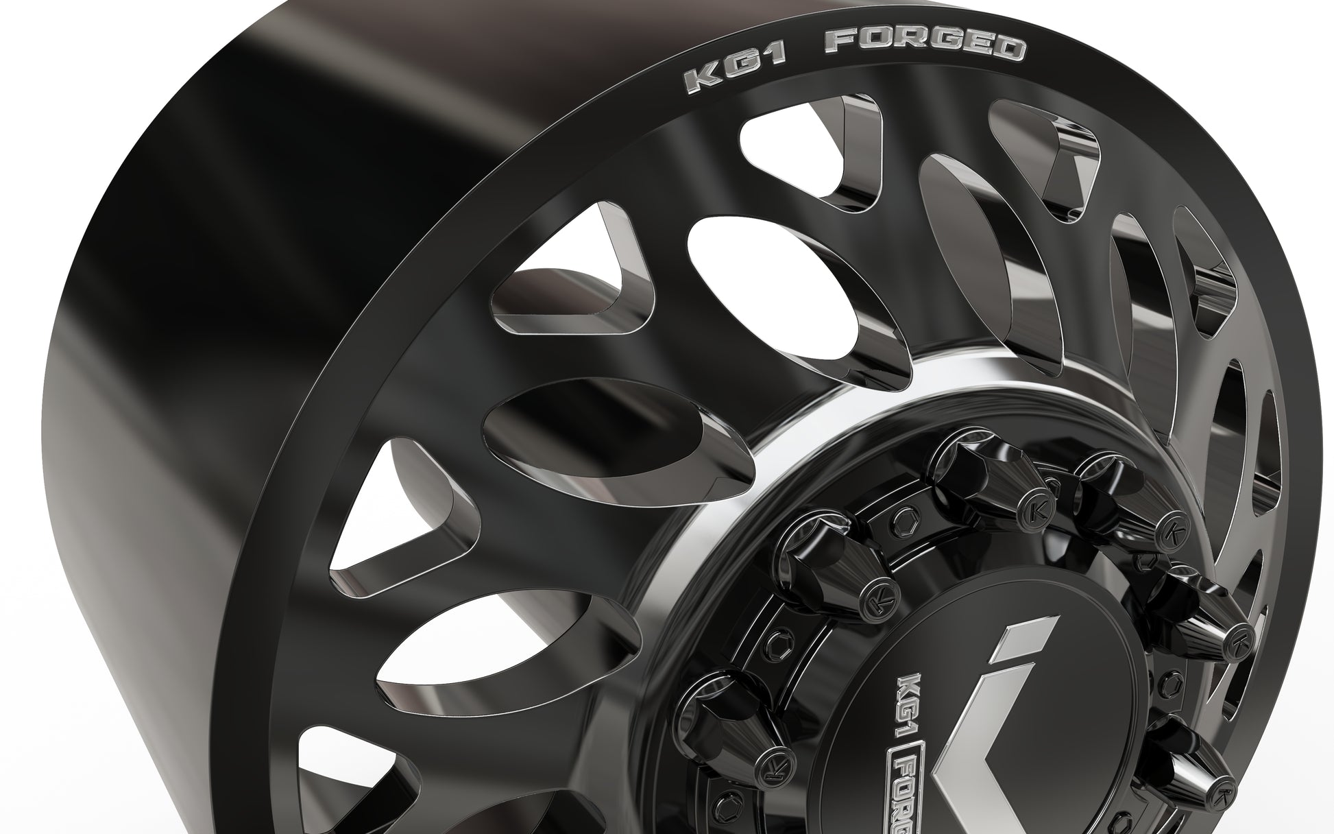 STL FILE FRONT KG1 KD007-1 DUALLY WHEEL 3D MODEL - ARTISTIT