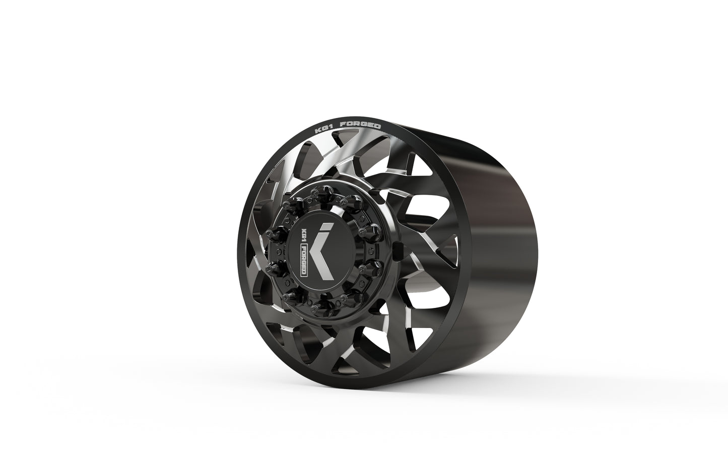 STL FILE FRONT KG1 KD008-1 DUALLY WHEEL 3D MODEL - ARTISTIT