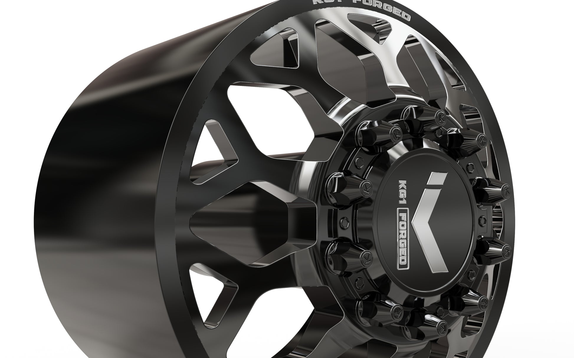 STL FILE FRONT KG1 KD016-2 DUALLY WHEEL 3D MODEL - ARTISTIT