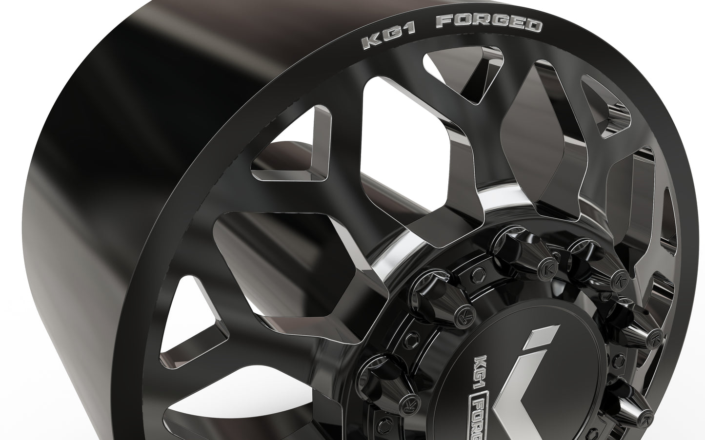 STL FILE FRONT KG1 KD016-2 DUALLY WHEEL 3D MODEL - ARTISTIT