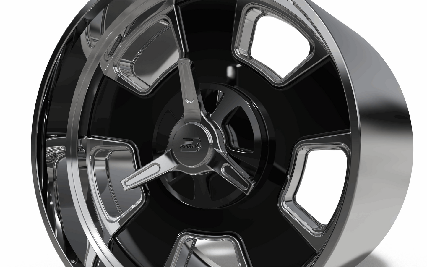 STL FILE BILLET SPECIALTIES LEGACY wheel 3D MODEL - ARTISTIT