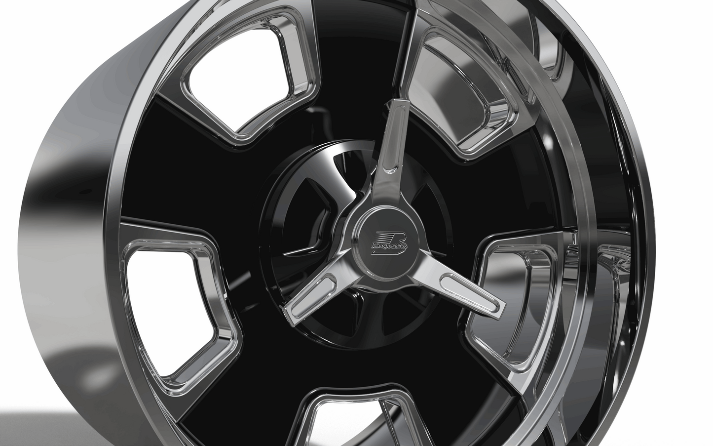 STL FILE BILLET SPECIALTIES LEGACY wheel 3D MODEL - ARTISTIT