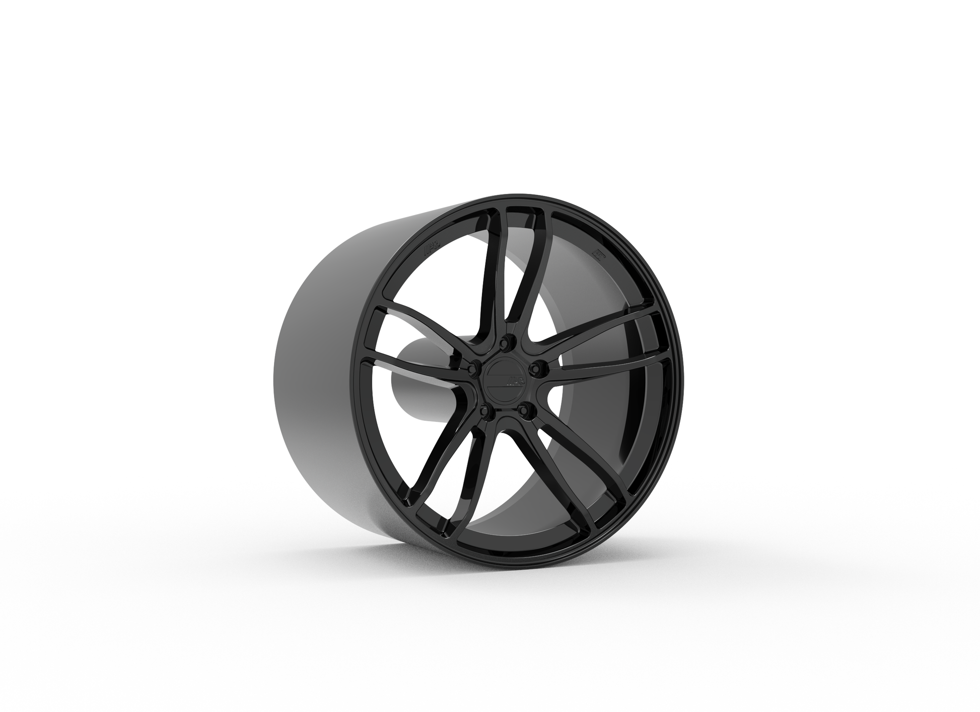 STL FILE AMERICAN RACING MACH FIVE WHEEL 3D MODEL - ARTISTIT