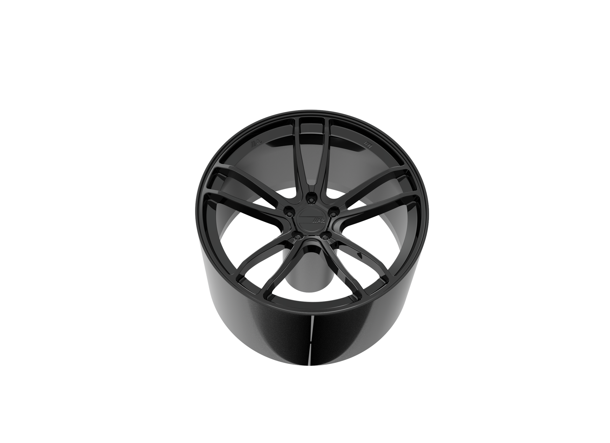 STL FILE AMERICAN RACING MACH FIVE WHEEL 3D MODEL - ARTISTIT