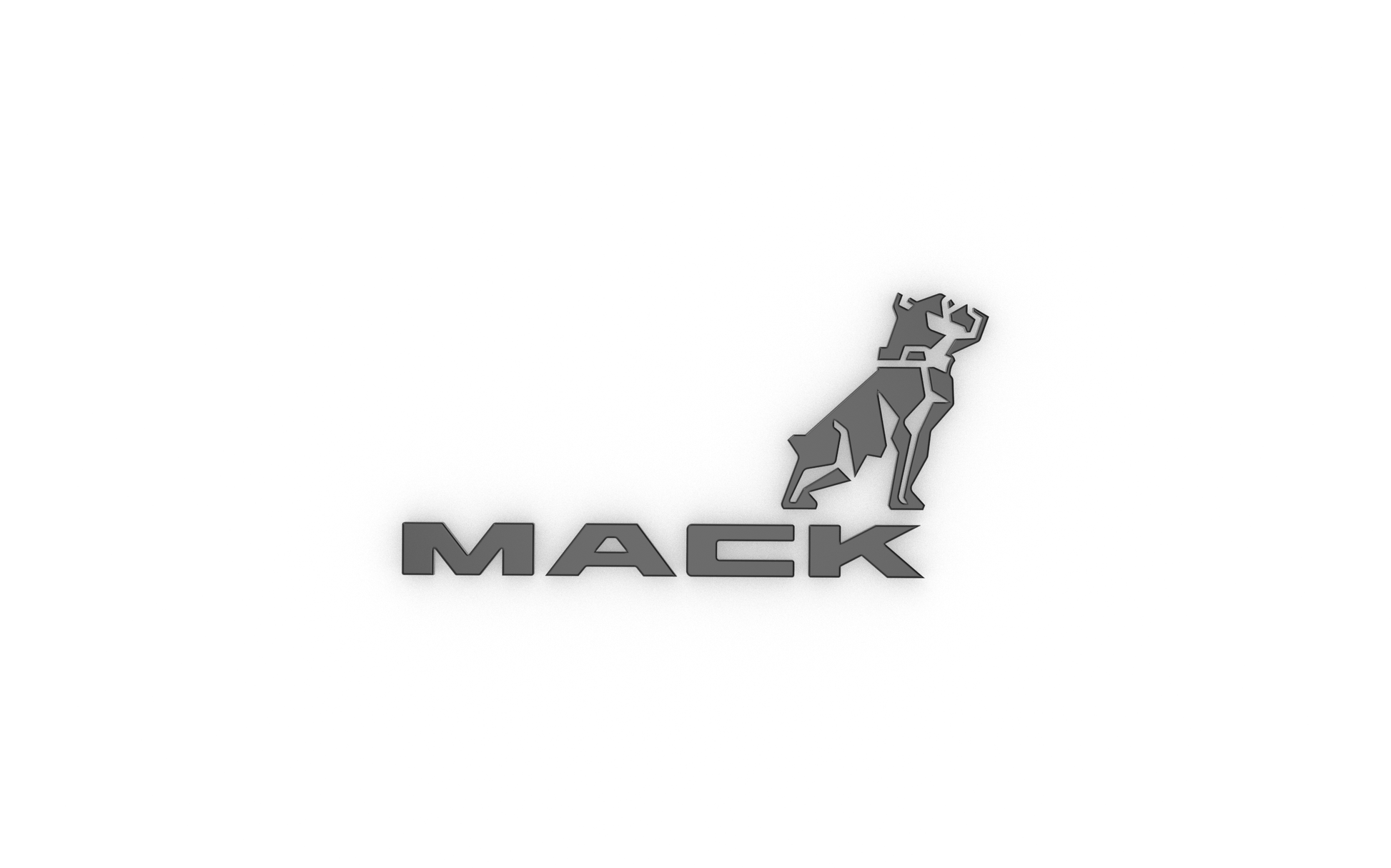 STL FILE Mack LOGO 3D MODEL - ARTISTIT