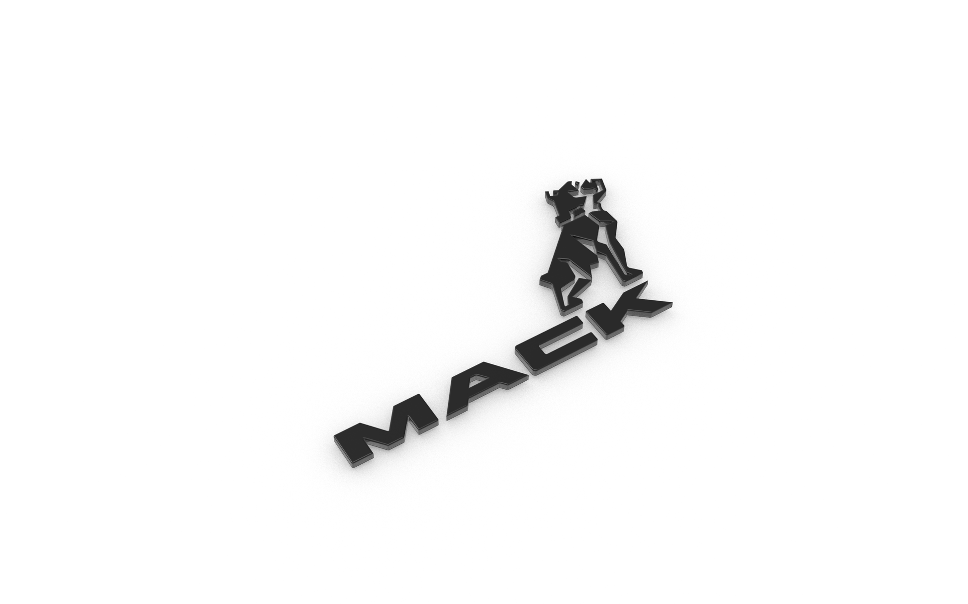 STL FILE Mack LOGO 3D MODEL - ARTISTIT
