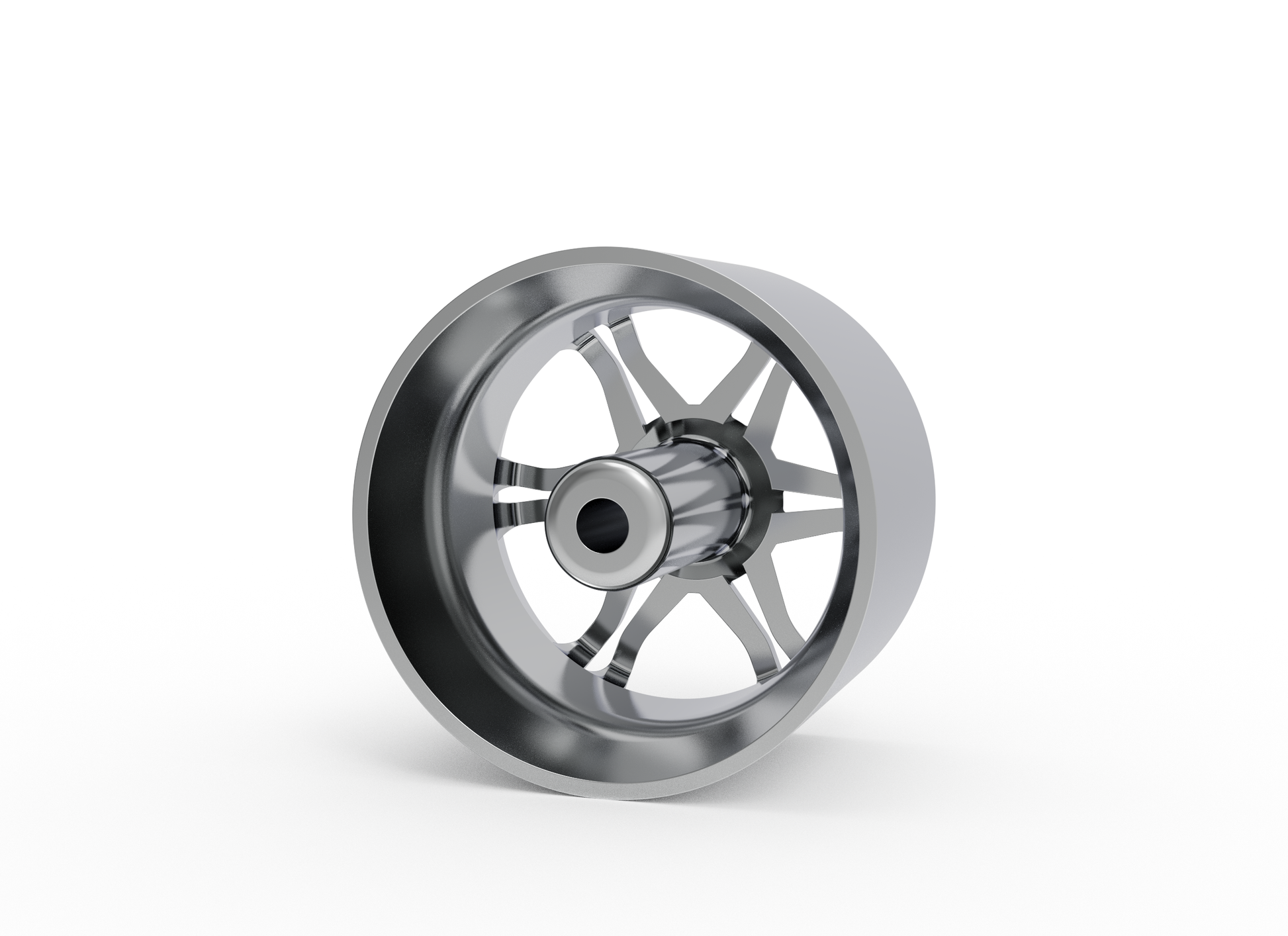 STL FILE AMERICAN RACING MAINLINE WHEEL 3D MODEL - ARTISTIT