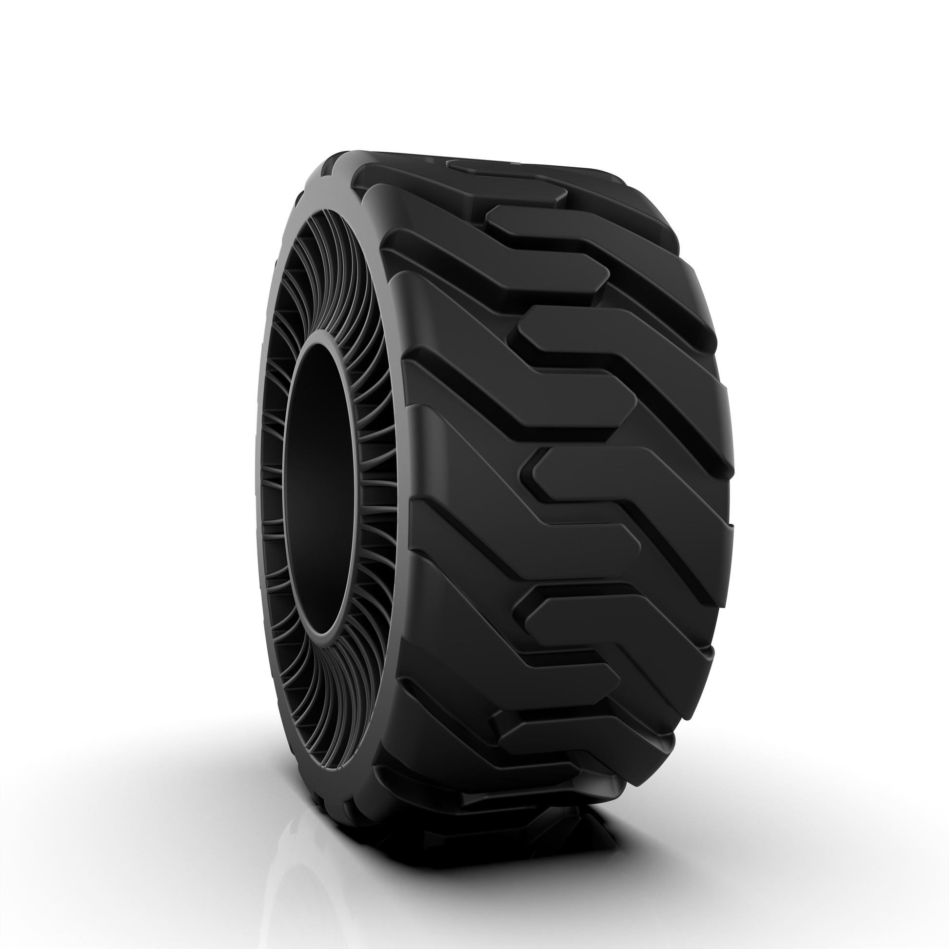 STL FILE Michelin X Tweel SSL All Terrain AIRLESS TIRE 3D MODEL - ARTISTIT