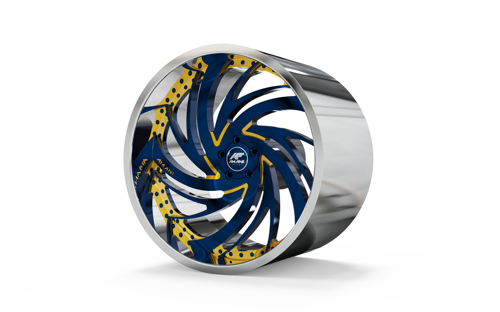 STL FILE AMANI FORGED Original Quando WHEEL 3D MODEL - ARTISTIT