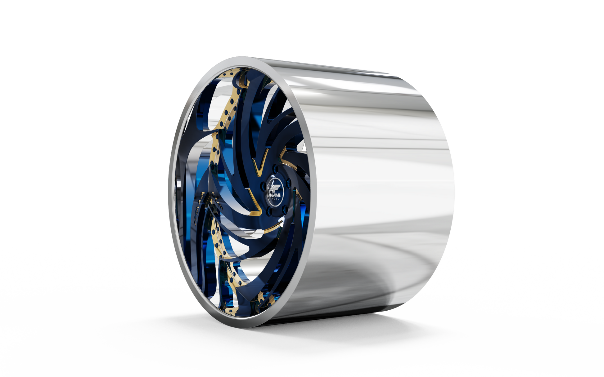 STL FILE AMANI FORGED Original Quando WHEEL 3D MODEL - ARTISTIT