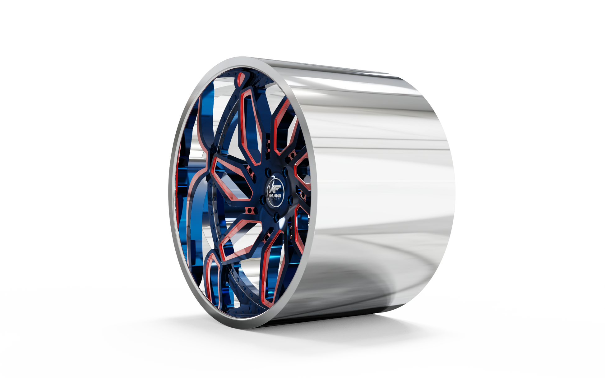 STL FILE AMANI FORGED Original Smoked WHEEL 3D MODEL - ARTISTIT