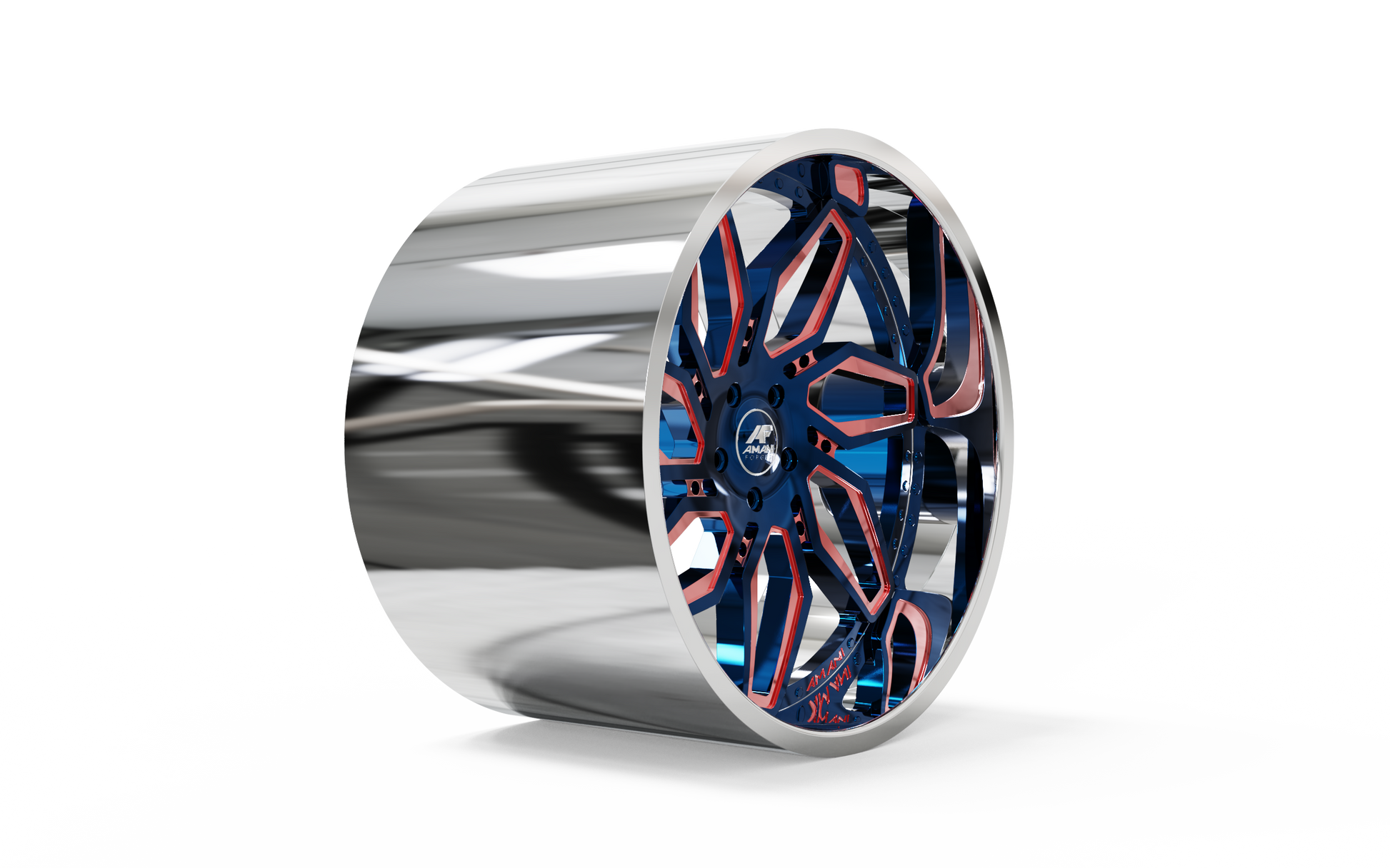 STL FILE AMANI FORGED Original Smoked WHEEL 3D MODEL - ARTISTIT