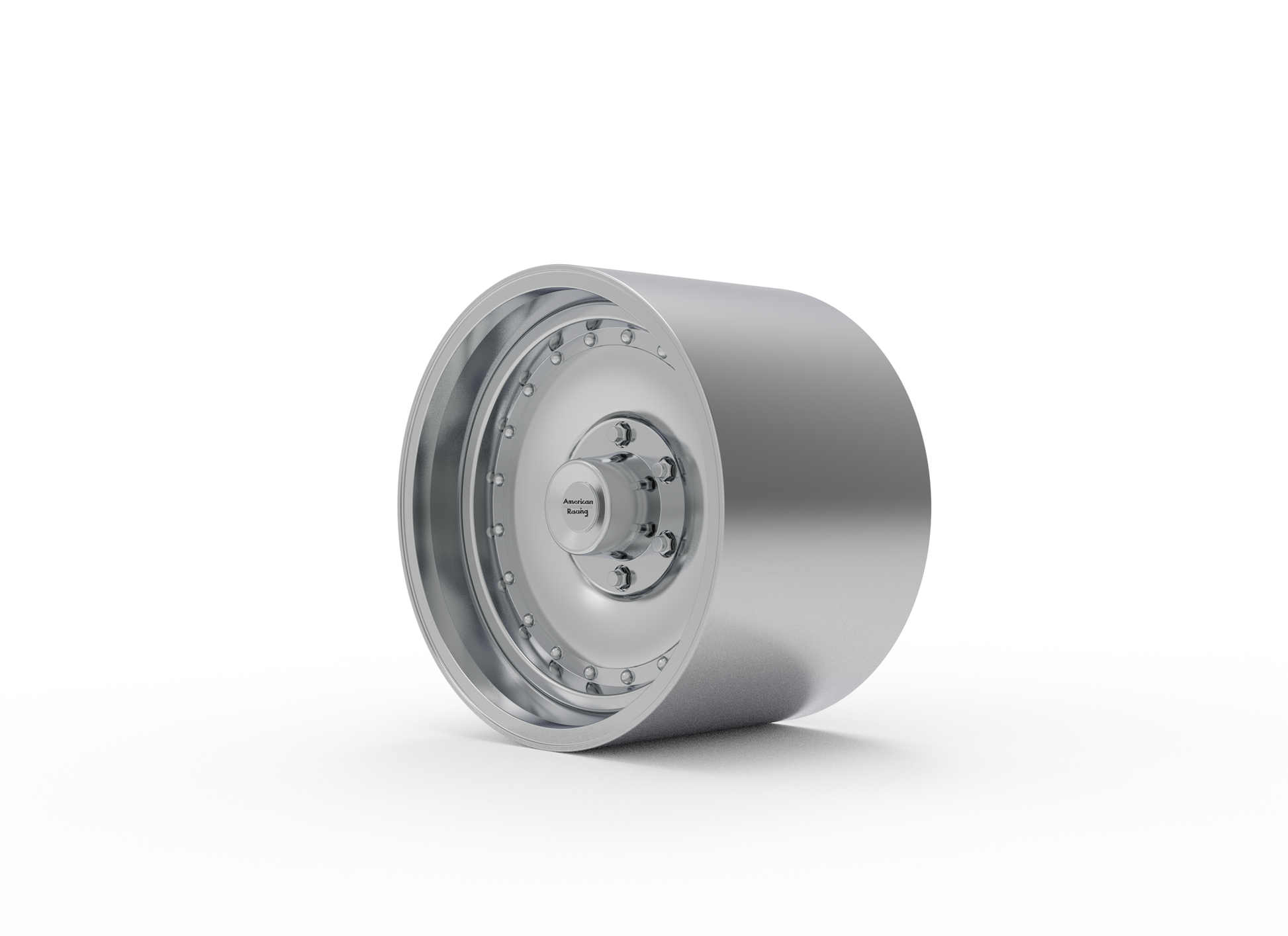 STL FILE AMERICAN RACING OUTLAW I WHEEL 3D MODEL - ARTISTIT