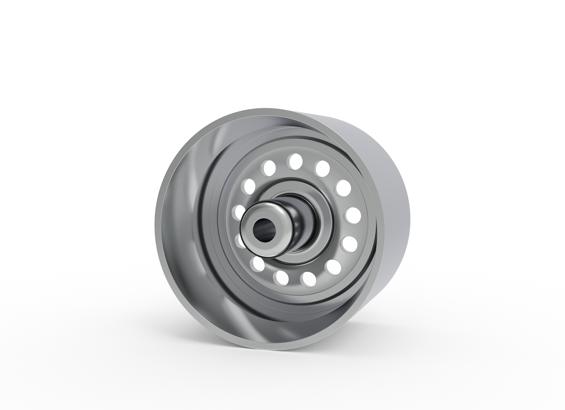 STL FILE AMERICAN RACING OUTLAW II v2 WHEEL 3D MODEL - ARTISTIT