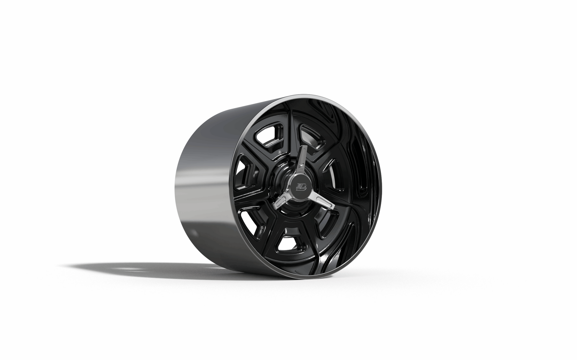 STL FILE BILLET SPECIALTIES PALMDALE V1 wheel 3D MODEL - ARTISTIT